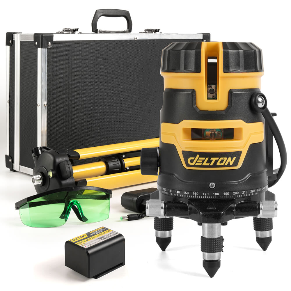 เครื่องวัดระดับเลเซอร์ DELTON รุ่น DTL-360G 5 เส้น 360 องศา